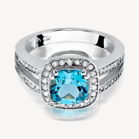 sixsilver jubiler pierscionek zareczynowy glamour biale zloto topaz diamenty s 307 1 2