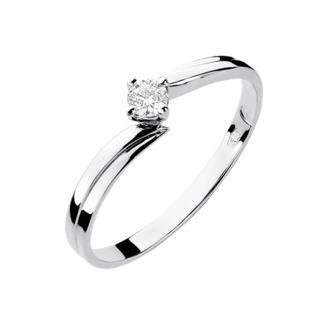 sixsilver jubiler pierscionek zareczynowy in love biale zloto diament s 231 1 1