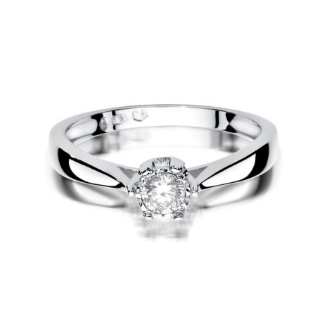 sixsilver jubiler pierscionek zareczynowy in love biale zloto diament S 429 1 1