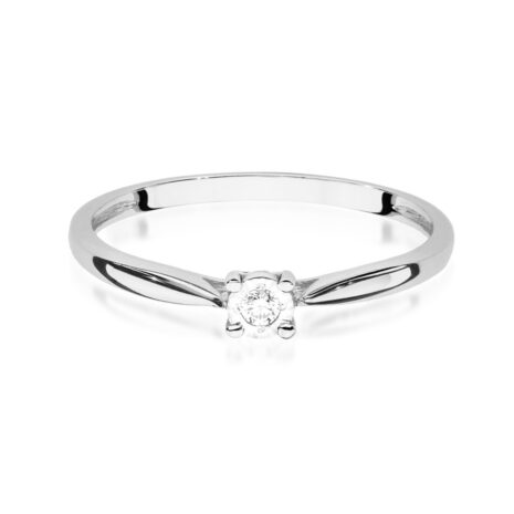 sixsilver jubiler pierscionek zareczynowy in love biale zloto diament s 461 3 2